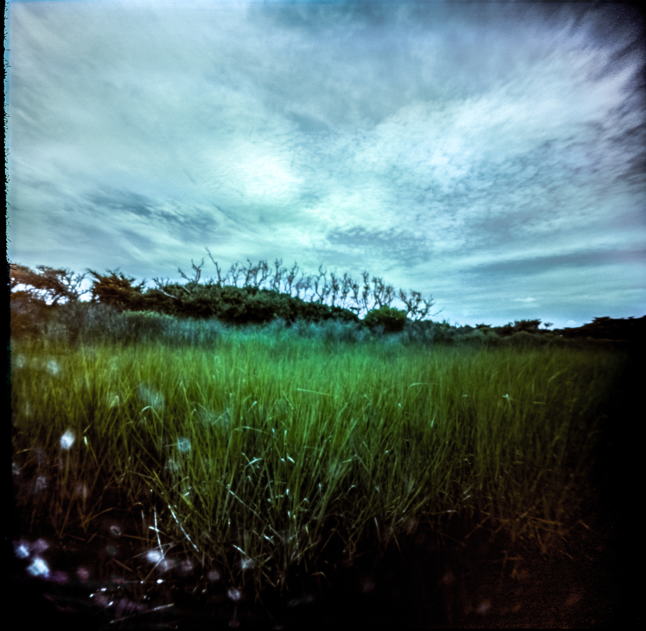 drifting through a pinhole