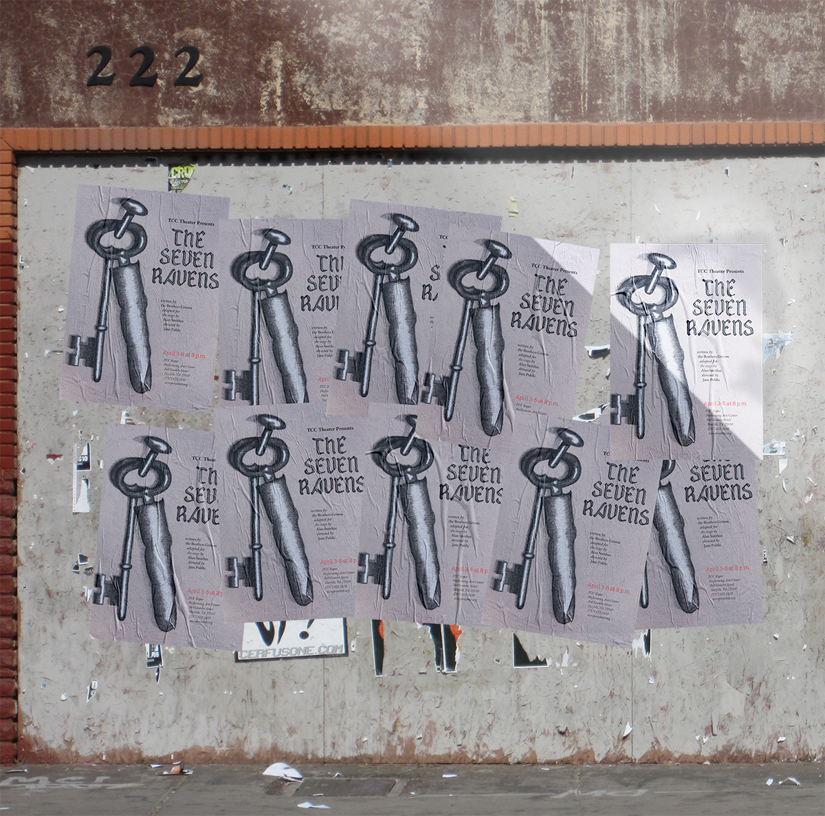 The Seven Ravens Poster Art